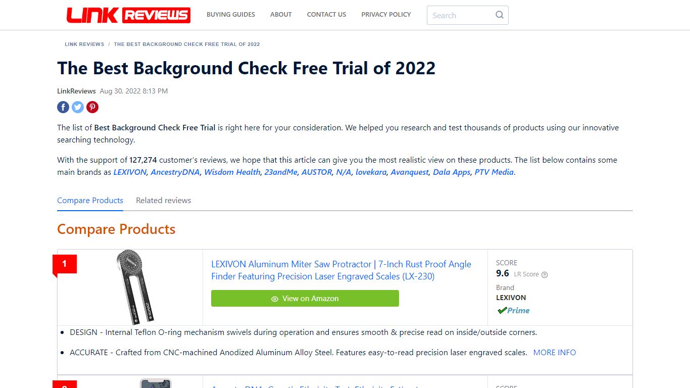 The Best Background Check Free Trial of 2022 - Link Reviews